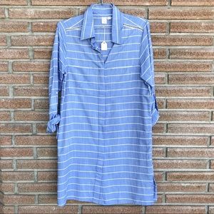 KOI resort striped tunic